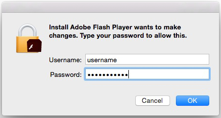 Flash player install manager mac